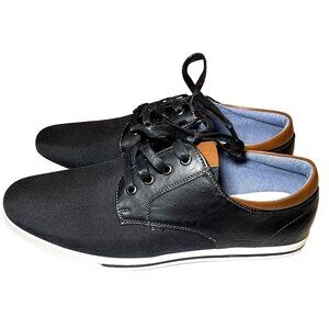 Bruno Marc Sneakers Shoes Mens Rivera 01 Black Lace Up Casual Mens Size 10.5